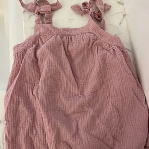 Girls j crew shoulder tie top. New with tags